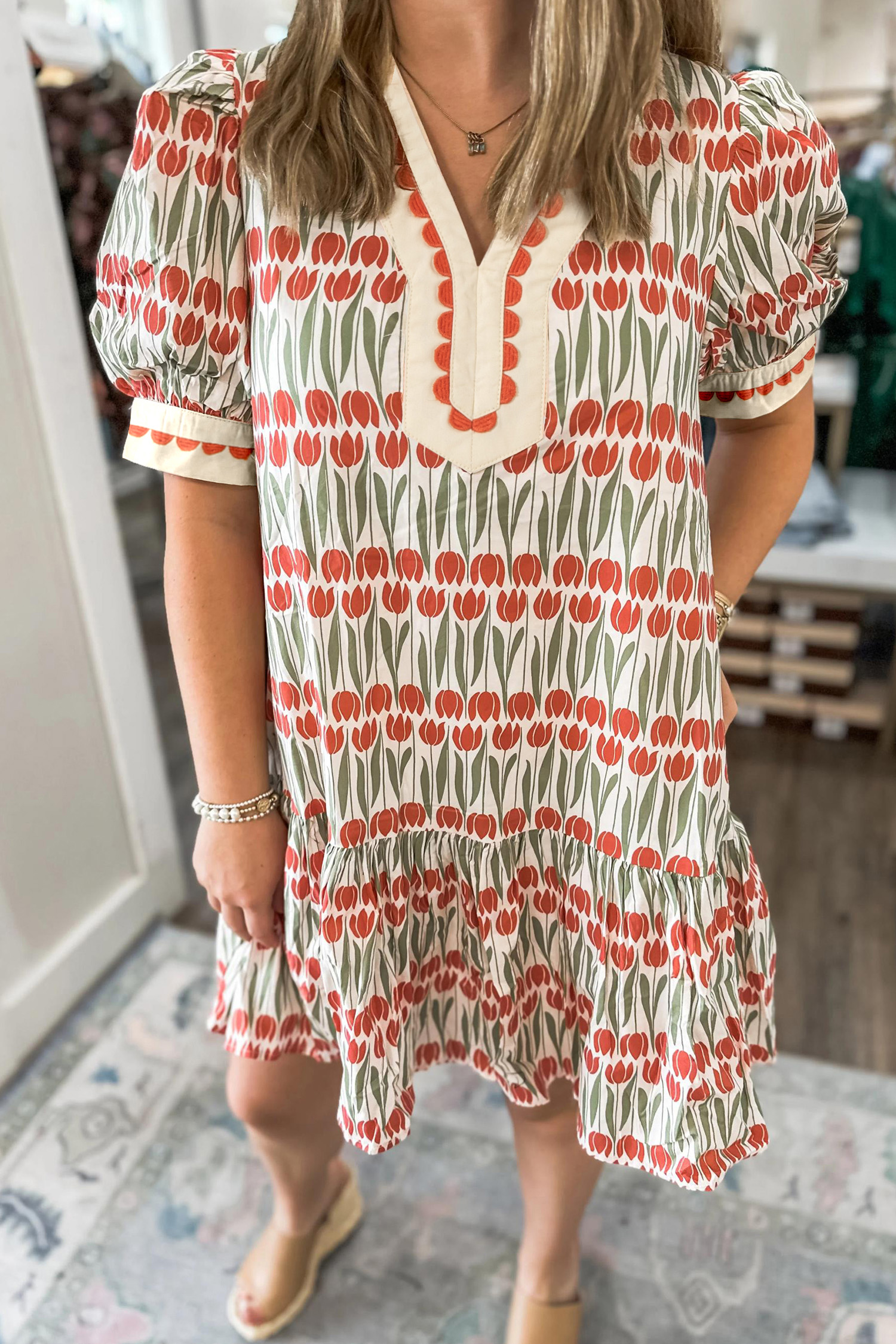 Linden Floral Mini Dress
