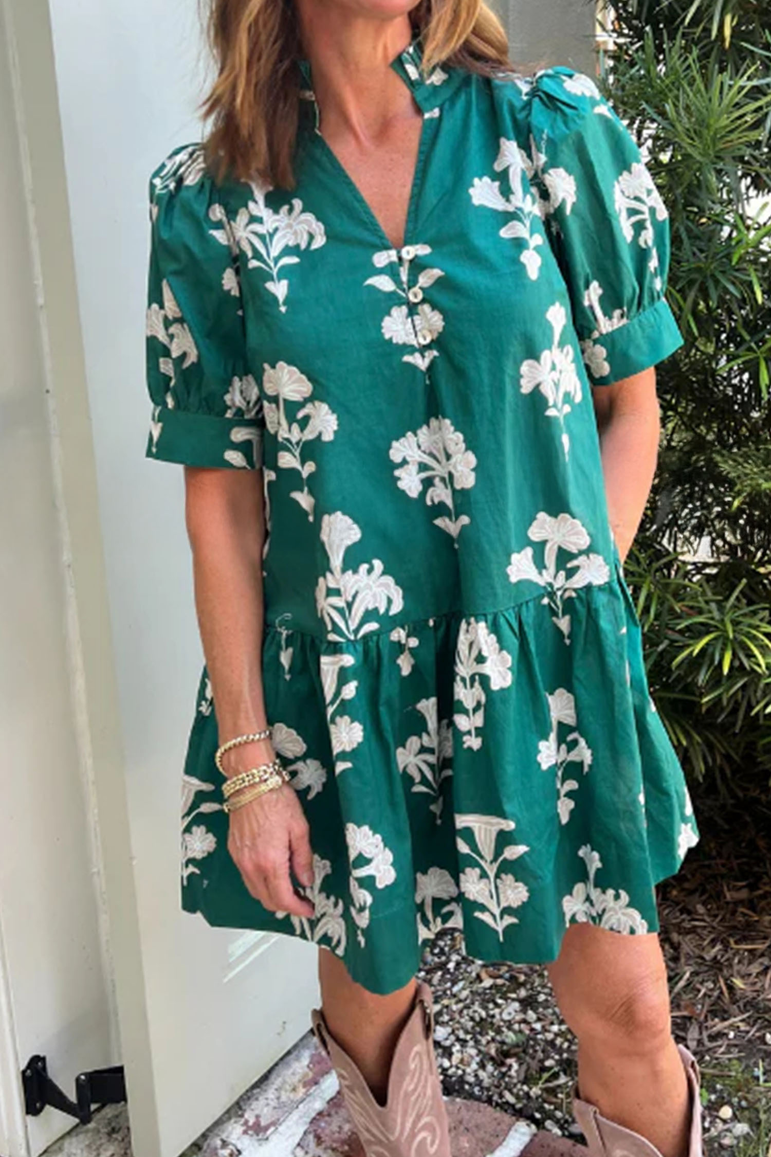 Amelie Floral Mini Dress
